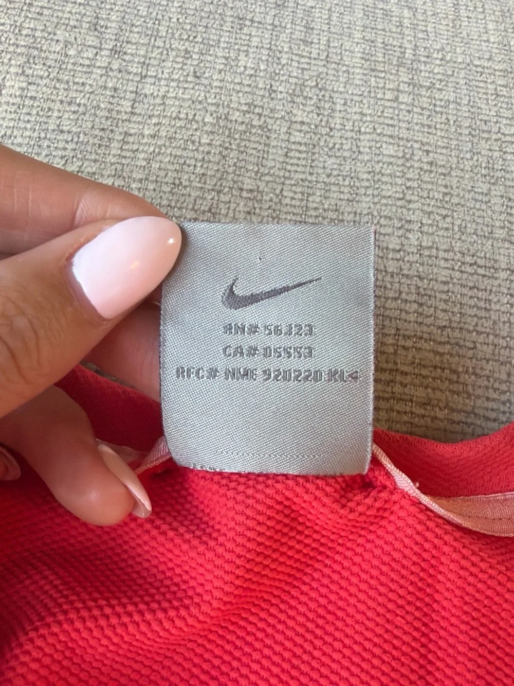 Vintage Y2K Nike Sphere Dry Women’s Pink Athletic Muscle Tank Top